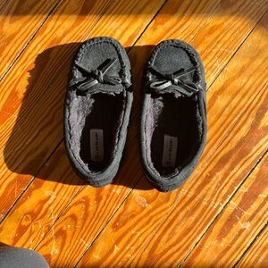 Airwalk Kids Black Moccasins